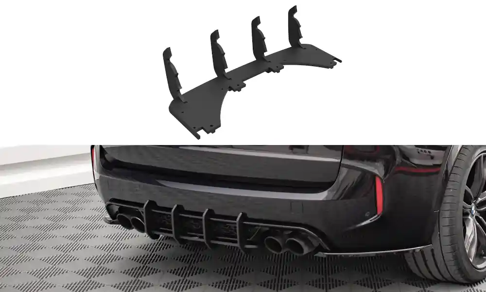 Zlevněný Středový spoiler pod zadní nárazník BMW X5 M F85