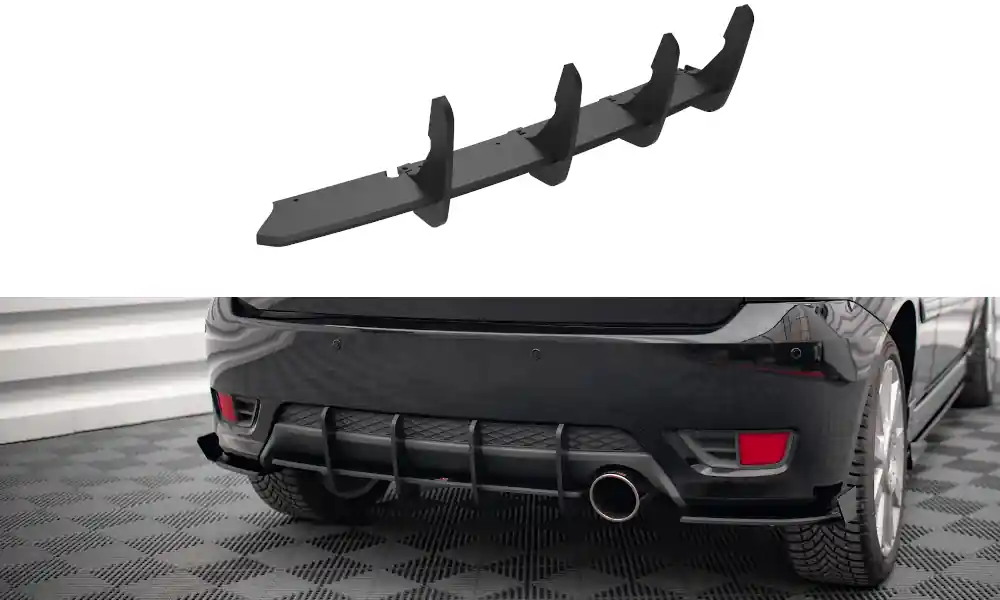 Středový spoiler pod zadní nárazník Ford Fiesta ST Mk6 Must-Have