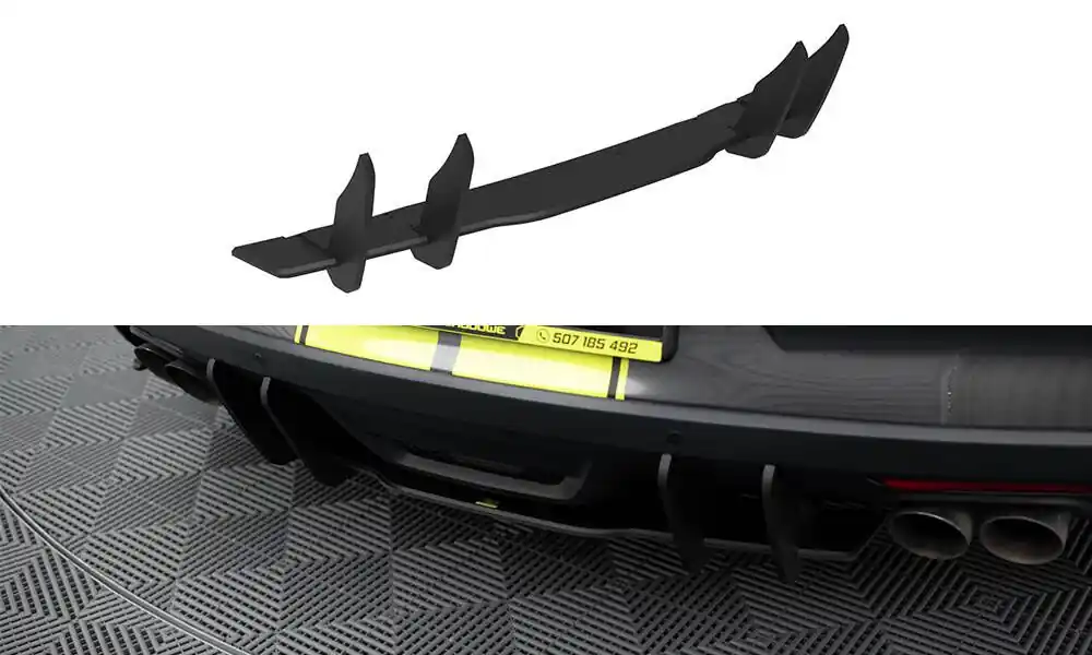 Středový spoiler pod zadní nárazník Ford Mustang GT Mk6 Časově Omezené