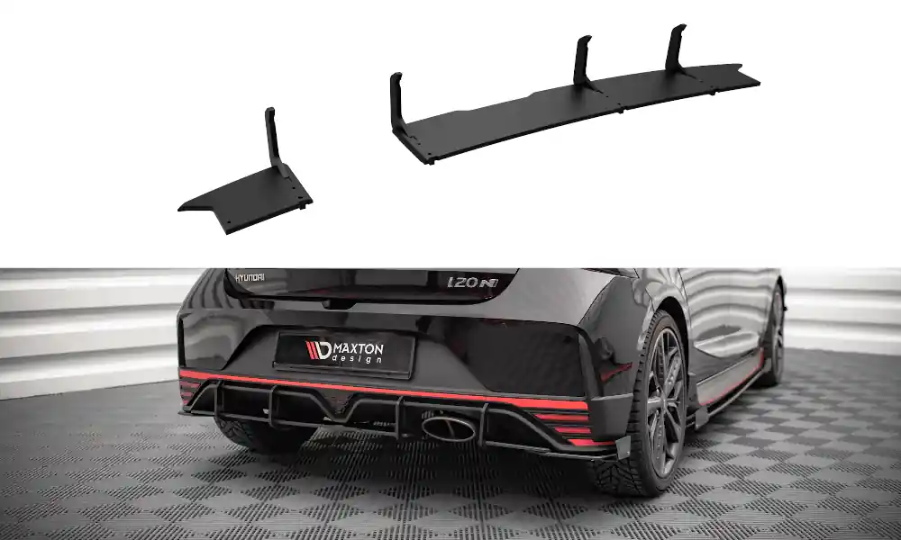 Výhodná Nabídka Středový spoiler pod zadní nárazník Hyundai I20 N Mk3