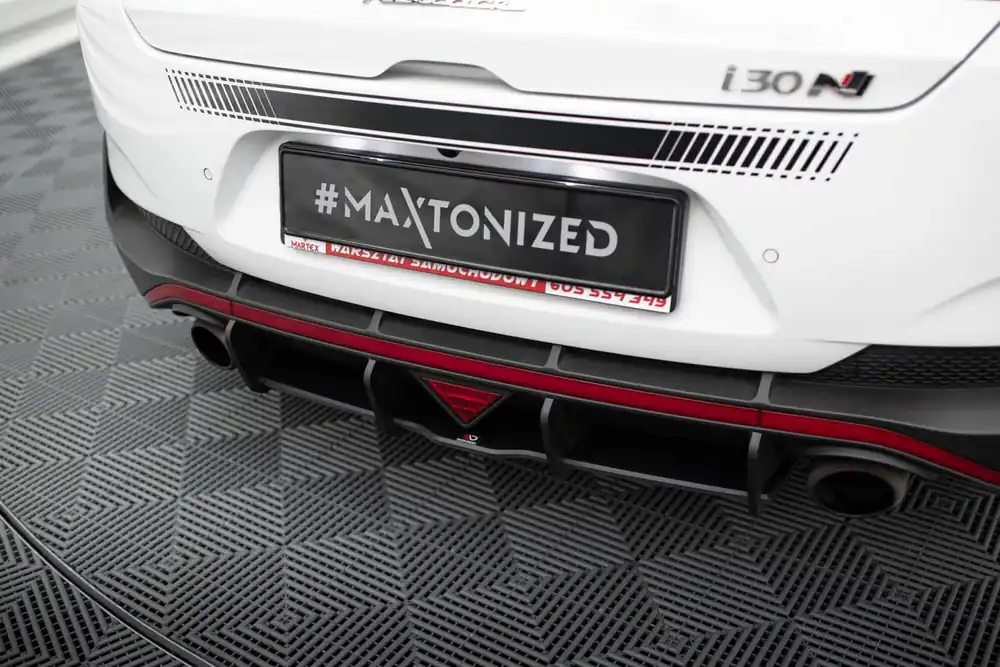 Výprodej Středový spoiler pod zadní nárazník Hyundai I30 N Fastback Mk3 facelift