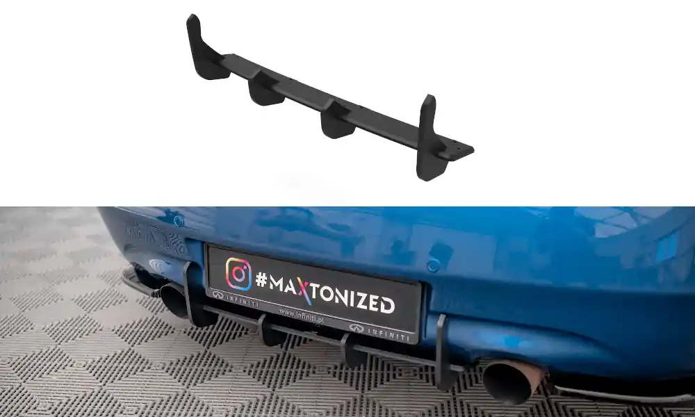 Cenová Bomba Středový spoiler pod zadní nárazník Infiniti G37 Coupe