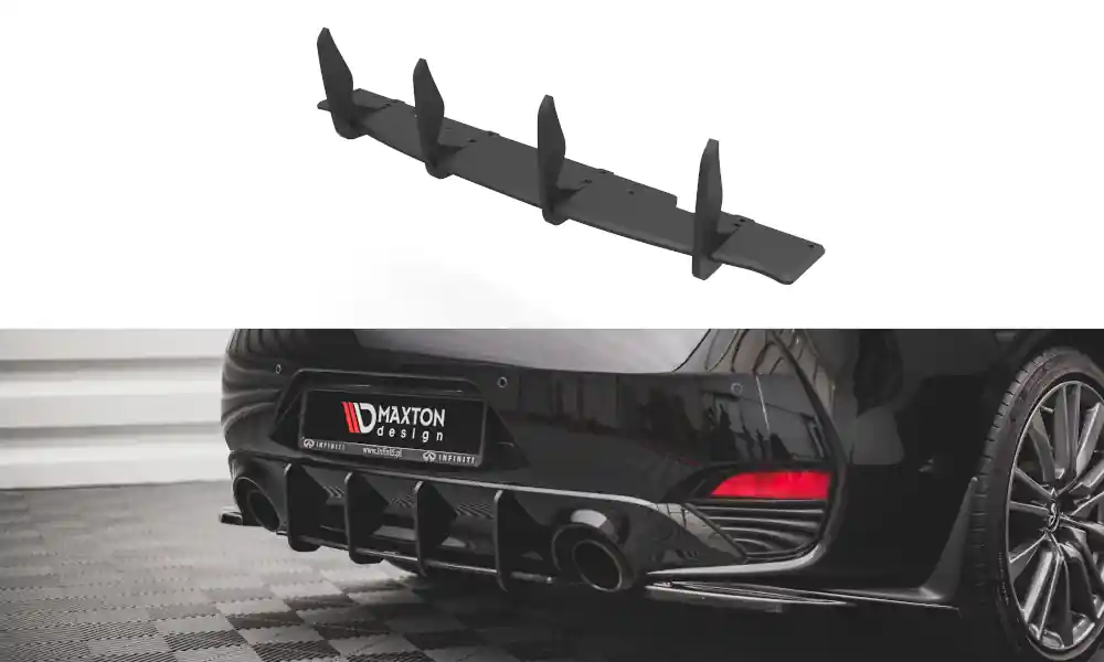 Vrácení Zdarma Středový spoiler pod zadní nárazník Infiniti Q60 S Mk2