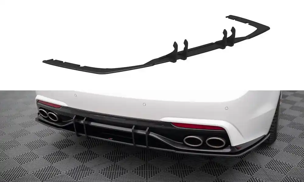 Super Cena Středový spoiler pod zadní nárazník Kia Stinger Mk1