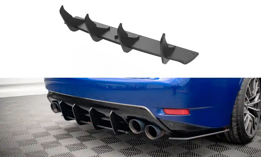 Doprava Zdarma Středový spoiler pod zadní nárazník Lexus GS F Mk4 facelift