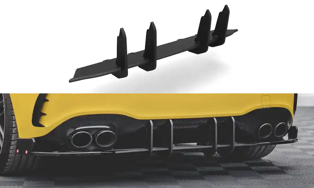 Nízká Cena Středový spoiler pod zadní nárazník Mercedes-AMG A45 S Aero Pack W177