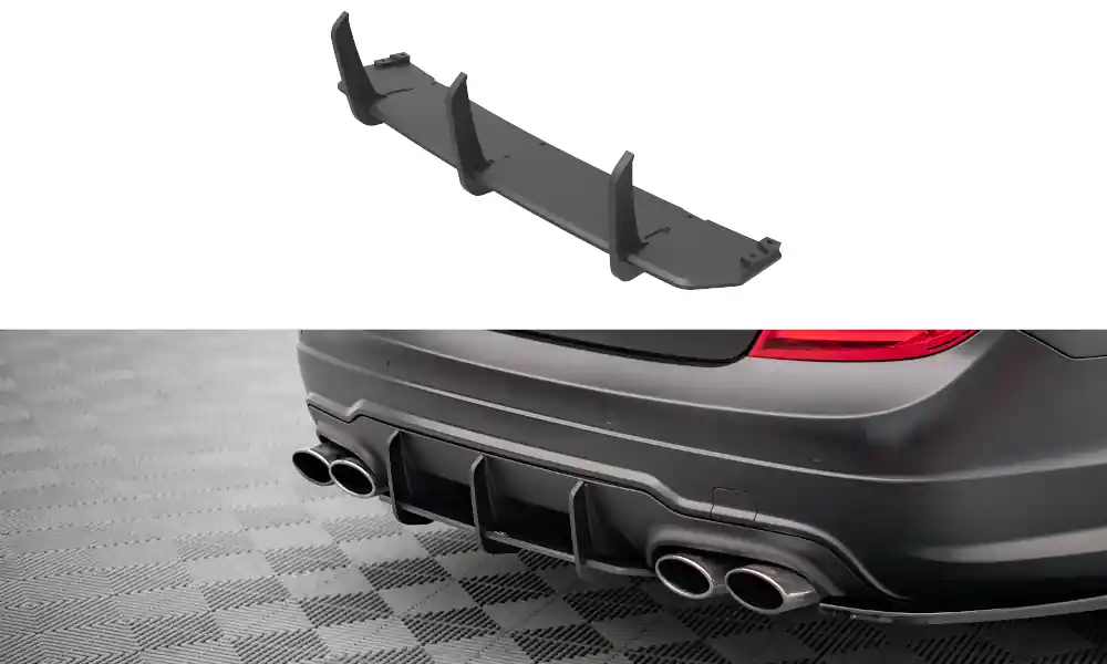 Středový spoiler pod zadní nárazník Mercedes-Benz C Coupe AMG-Line C204 Tovární Cena