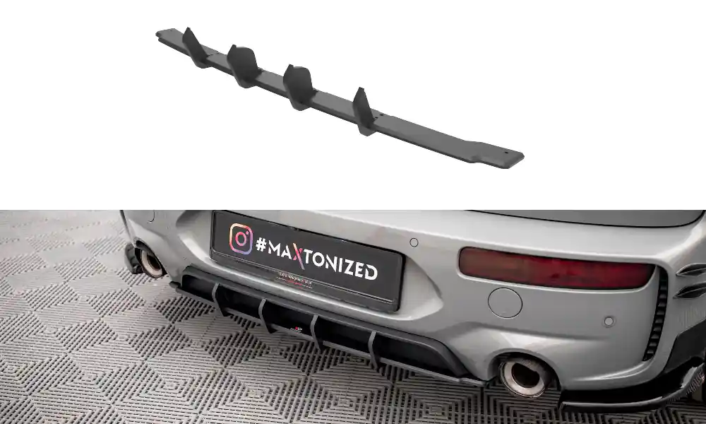 Akční Nabídka Středový spoiler pod zadní nárazník Mini Cooper Clubman John Cooper Works F54