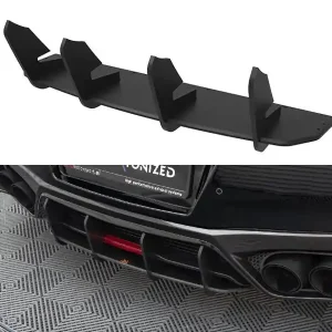 Zlevněný Středový spoiler pod zadní nárazník Nissan GTR R35 facelift