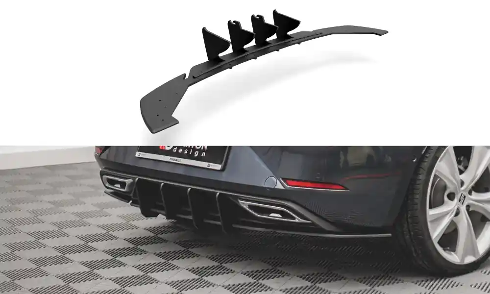 Středový spoiler pod zadní nárazník Seat Leon FR Hatchback Mk4 Speciální Cena