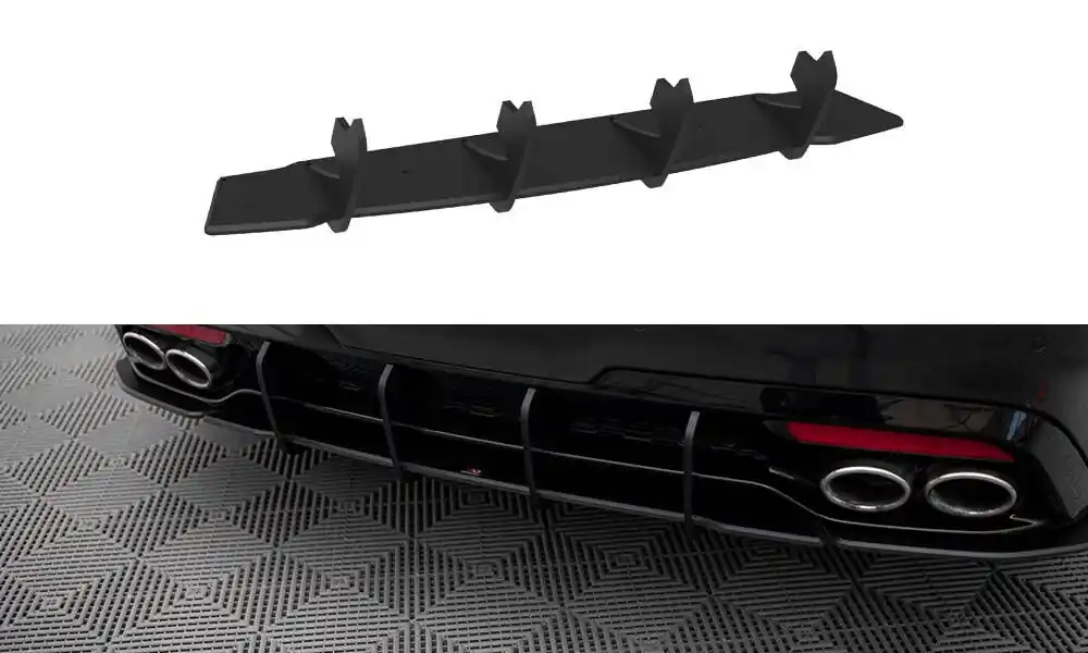 Středový spoiler pod zadní nárazník V.1 Kia Stinger GT / GT-Line Mk1 Vrácení Zdarma