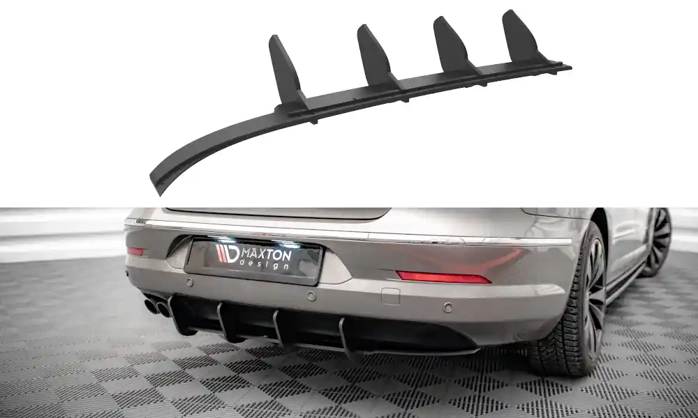 Autentický Středový spoiler pod zadní nárazník Volkswagen Passat CC