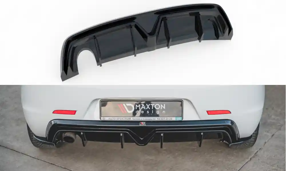 Středový spoiler pod zadní nárazník Alfa Romeo Giulietta (Single Výfuk Version) Kup Teď