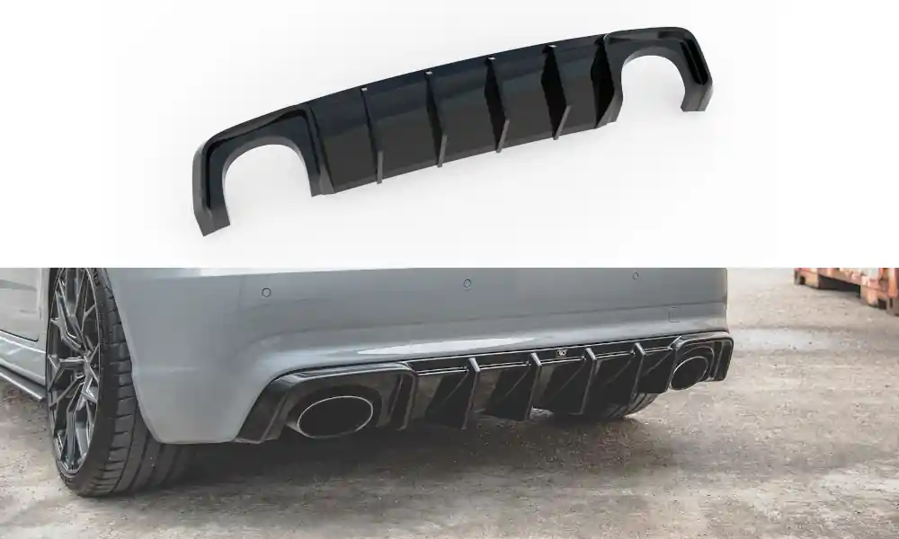 Nejlepší Volba Středový spoiler pod zadní nárazník Audi RS3 8V Sportback
