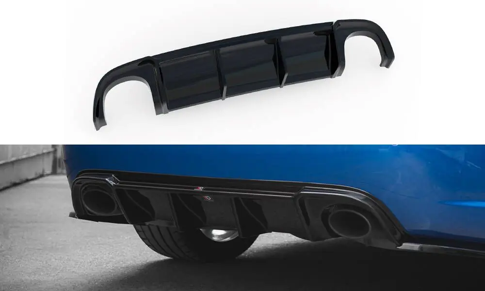 Dokud Zásoby Vydrží Středový spoiler pod zadní nárazník Audi RS4 B7
