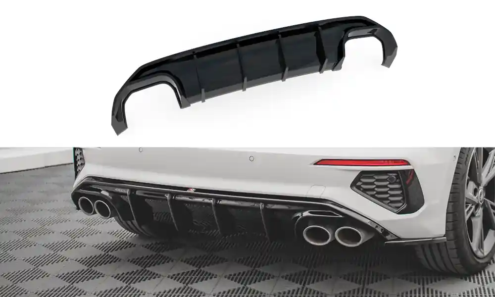 Středový spoiler pod zadní nárazník Audi S3 Sportback 8Y Koupit Online