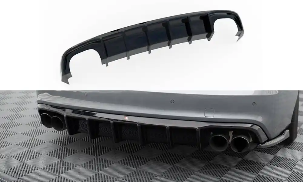 Nízká Cena Středový spoiler pod zadní nárazník Audi S5 Coupe / Sportback 8T facelift