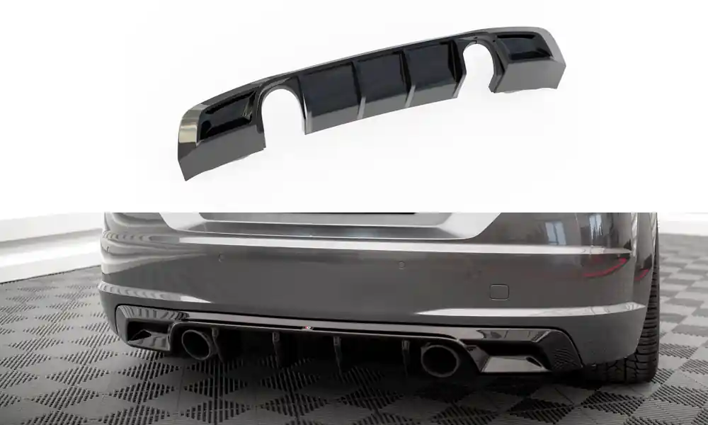Nakupujte Hned Středový spoiler pod zadní nárazník Audi TT S-Line 8S