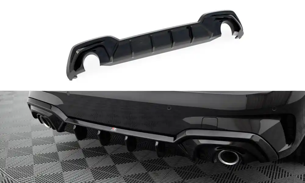 Odeslání Ihned Středový spoiler pod zadní nárazník BMW 3 M-Pack G20 / G21 (Fits car with towbar)