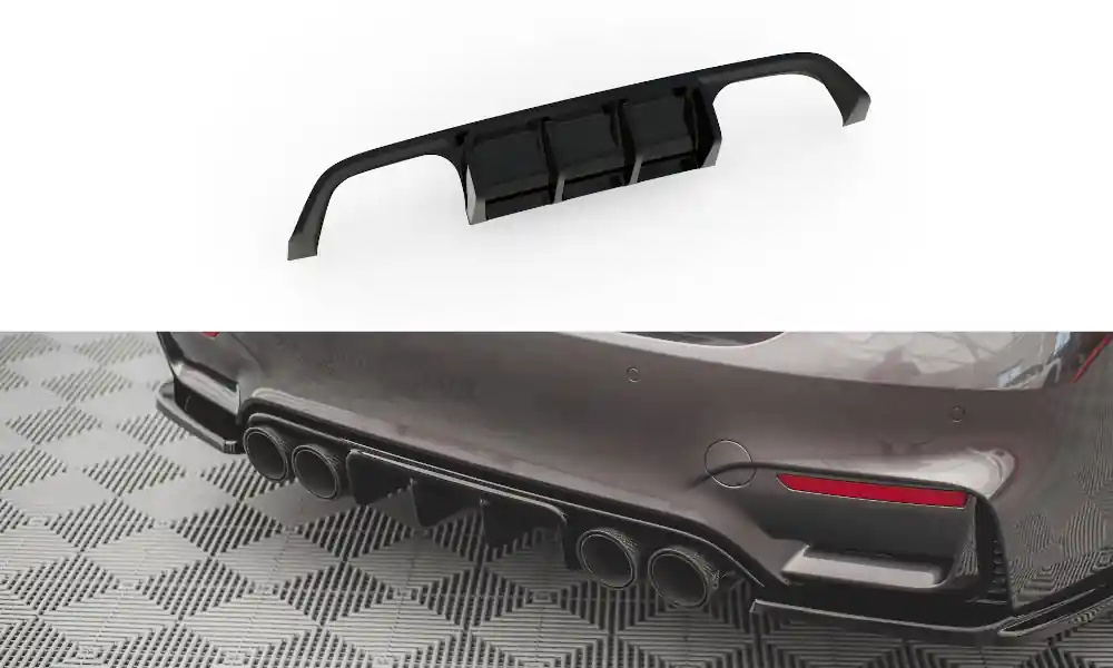 Středový spoiler pod zadní nárazník BMW M4 F82 Zlevněný