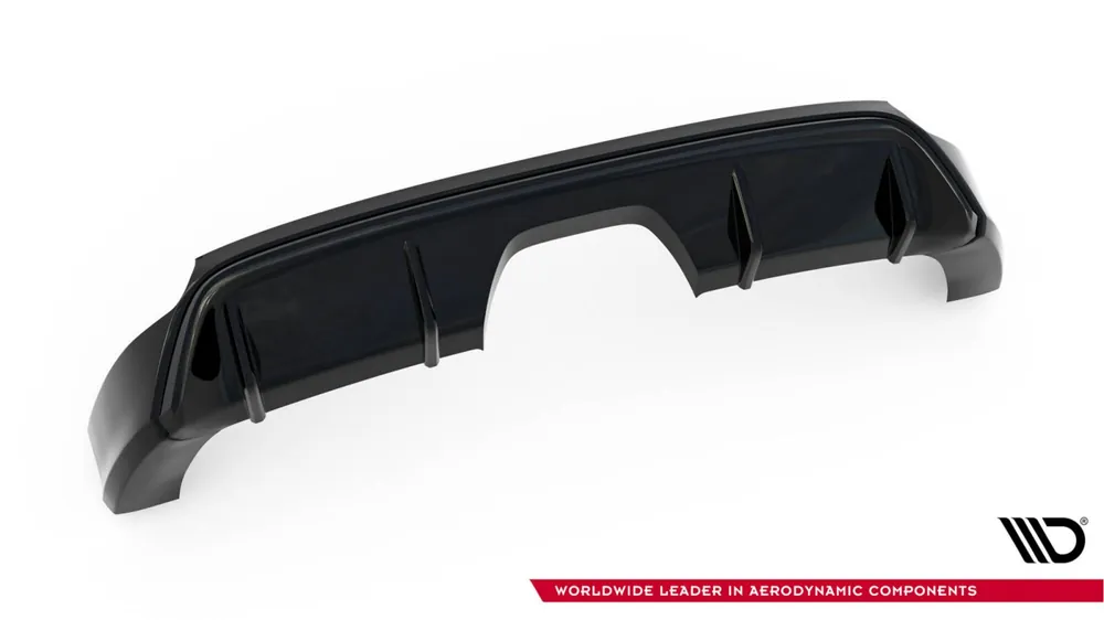 Výhodná Nabídka Středový spoiler pod zadní nárazník Ford Focus ST Mk3 FL (RS-Look)