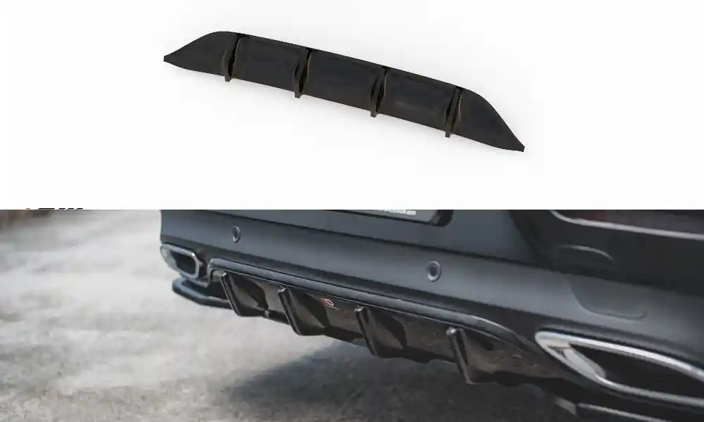 Středový spoiler pod zadní nárazník Mercedes-Benz CLS AMG-Line C257 Originální