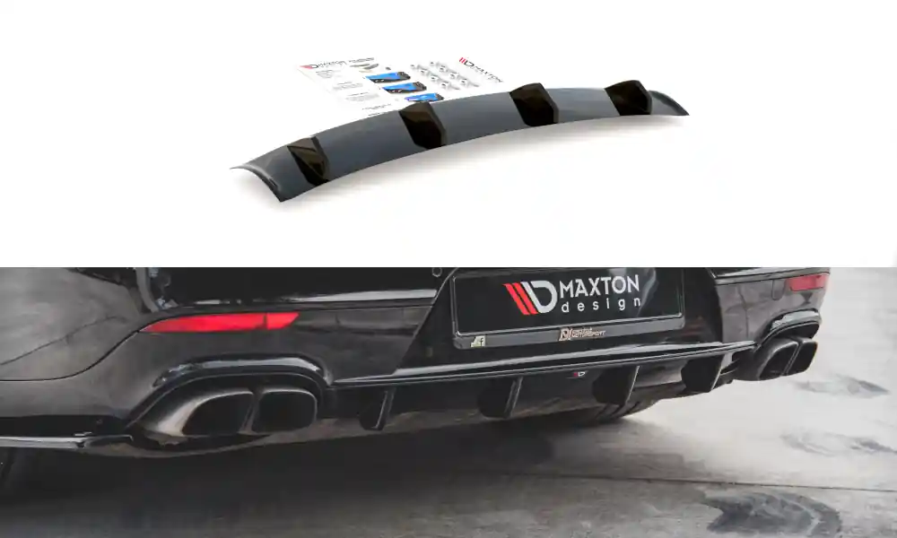 Středový spoiler pod zadní nárazník Porsche Panamera Turbo 970 facelift Akční Cena