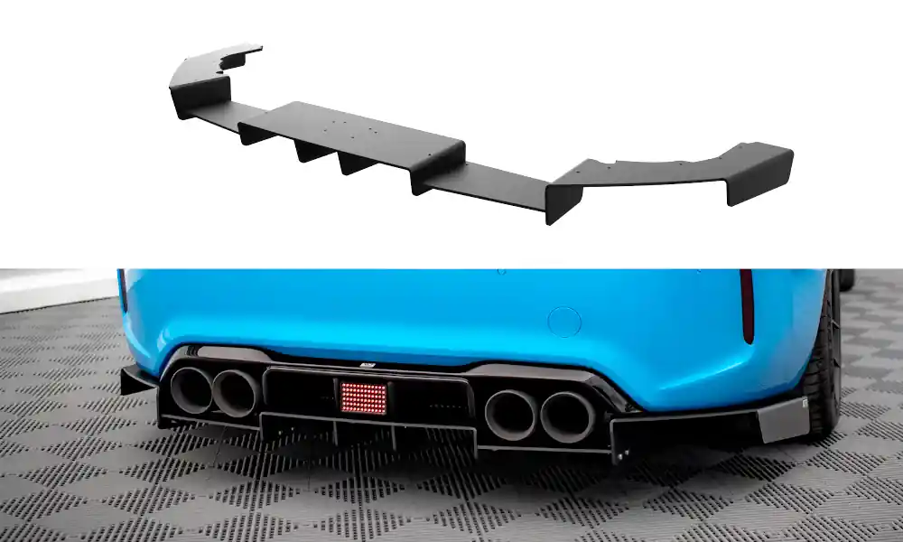Středový spoiler pod zadní nárazník Racing BMW M2 F87 Omezená Nabídka
