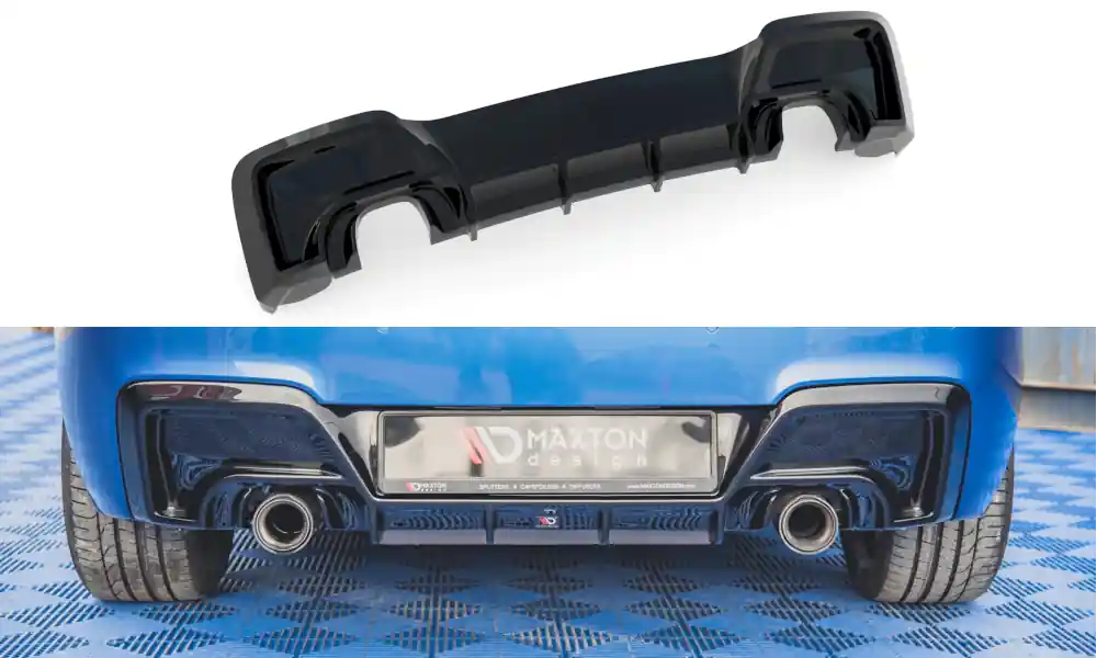 Výhodná Nabídka Středový spoiler pod zadní nárazník V.1 BMW M135i F20