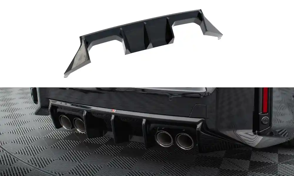 Středový spoiler pod zadní nárazník V.1 BMW M2 G87 Ověřený