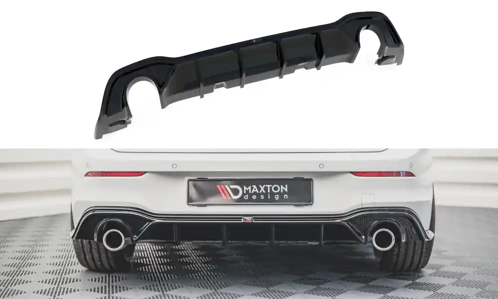 Cenový Hit Středový spoiler pod zadní nárazník V.2 Volkswagen Golf 8 GTI