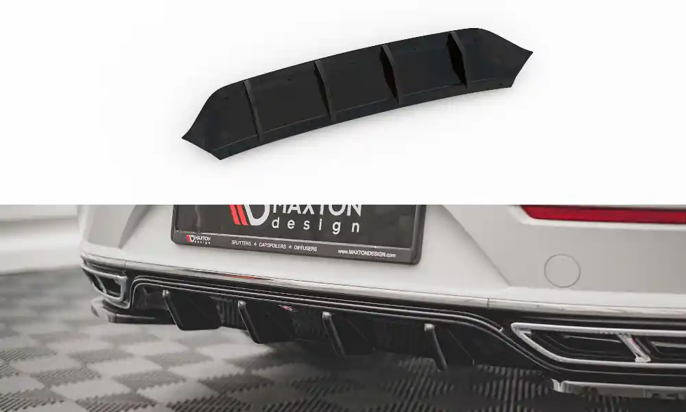 Středový spoiler pod zadní nárazník Volkswagen Arteon R-Line Sedan / Shooting Brake Mk1 Facelift Nejprodávanější