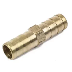 Mosazná přechodka / spojka na hadice 12mm - délka 42mm Vysoce Kvalitní