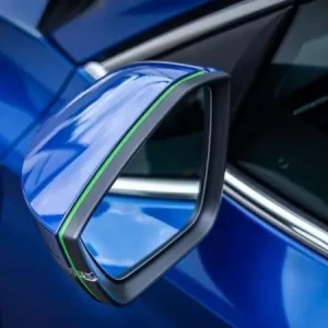 Finální Výprodej Design lišta zpětných zrcátek - zelená Škoda Enyaq 2020 –›