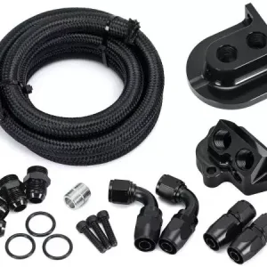 Hit Sezóny Relokační kit s adaptérem k ol. filtru ProRacing Ford Mustang GT (11-23) / F150 5.0/5.2 V8 (11-23)