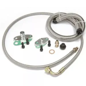 Vedení oleje kit na turbo T3, T4, T35, T40, T60, T67, T70, T76 - Nissan 200SX S14 / Skyline RB20/RB25 Hit Sezóny