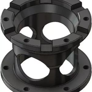 Nová Kolekce Prodloužení náby volantu OMP pevné 60mm - stříbrná