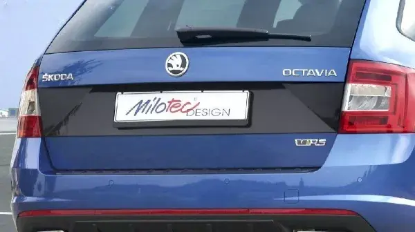 Designový kryt pod SPZ, Škoda Octavia III. Combi / Facelift / RS, r.v.2013/2017 Top Prodej