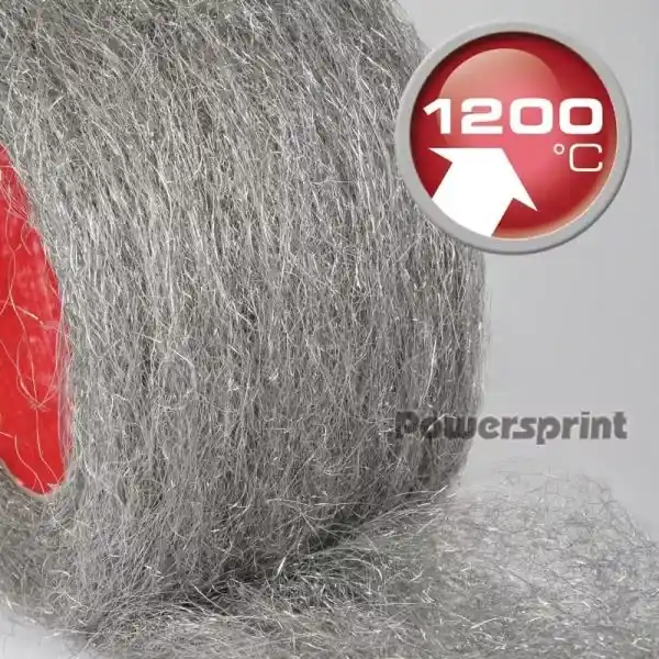 Sezónní Sleva Izolační vlna / výplň výfuku Powersprint - 2,5kg - 1200°C - nerezová