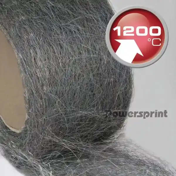 Izolační vlna / výplň výfuku Powersprint - 1kg - 1200°C - chrom ocel Ověřený