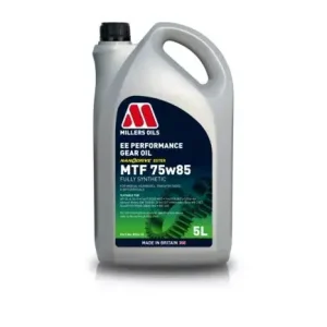 Převodový olej Millers Oils EE Performance MTF 75w85 - 5l - plně syntetický low-friction převodový olej, aditivován nanočásticemi Nejlepší Cena