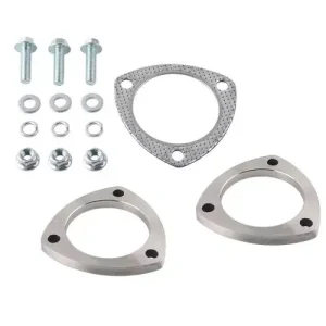 Nakupujte Hned Nerezové výfukové příruby ProRacing - průměr 76mm - 3 šrouby - set
