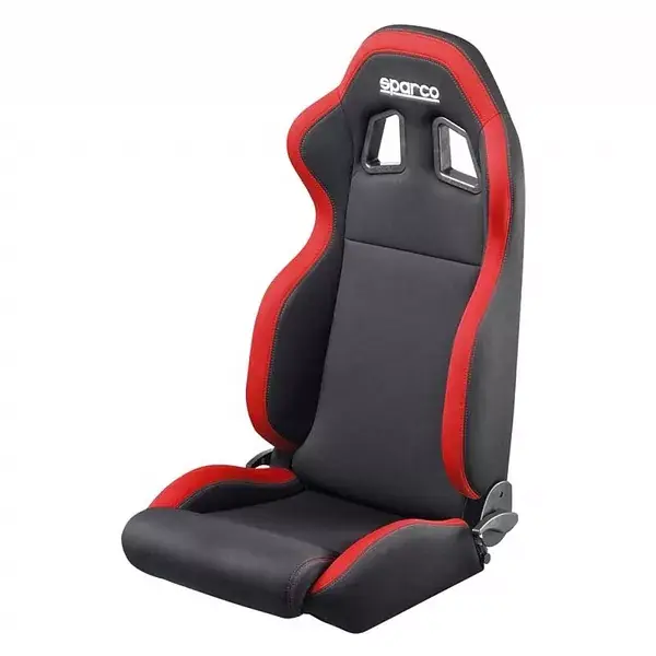 Sportovní sedačka Sparco R100 - černá/červená Akční Nabídka