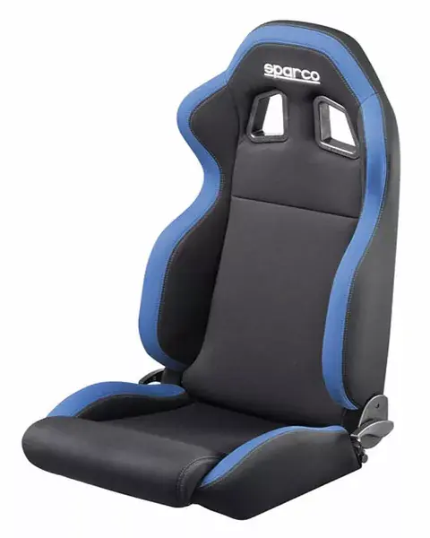Sportovní sedačka Sparco R100 - černá/modrá Výhodná Nabídka