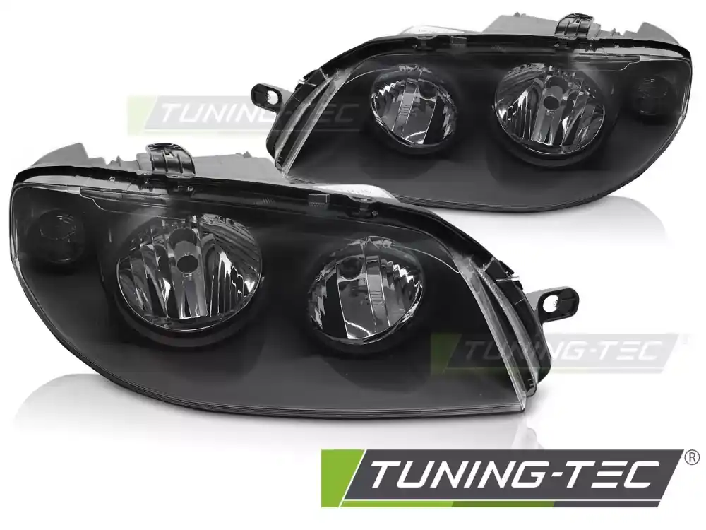 PŘEDNÍ SVĚTLOMETY ČERNÉ TYC pasují na FIAT PUNTO 2 FL 03-07 Originální