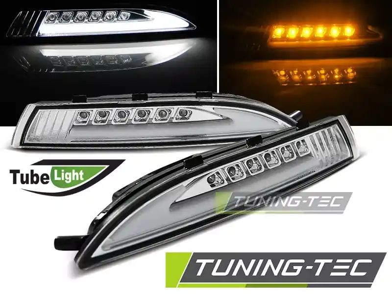 Tovární Cena FRONT DIRECTION CHROME LED pasuje na VW SCIROCCO 08-04.14