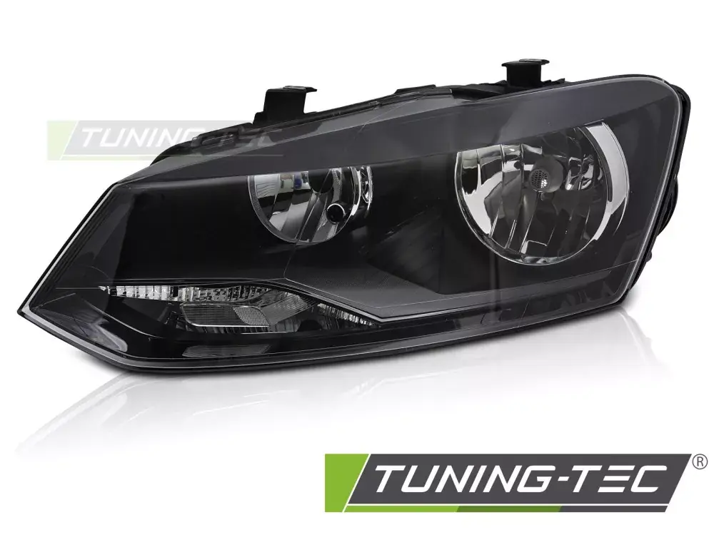 LEVÝ PŘEDNÍ SVĚTLOMET ČERNÝ H7 TYC pasuje na VW POLO 6R 09-14 Cenově Výhodný