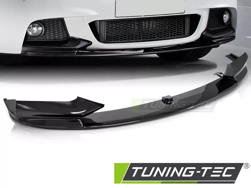 SPOILER PŘEDNÍ VÝKONNÝ STYL LESKLA ČERNÁ pasuje na BMW F10/ F11 / F18 11-16 Autentický