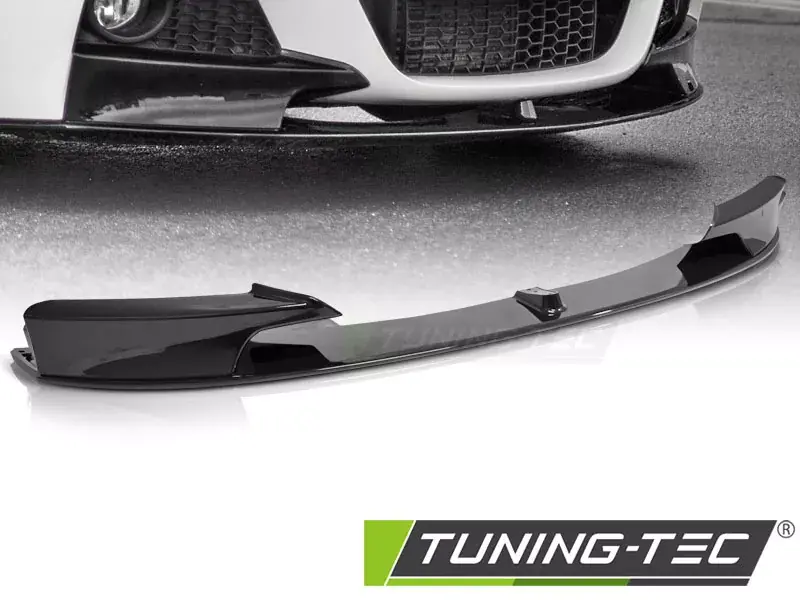 SPOILER PŘEDNÍ VÝKONNÝ STYL LESKLA ČERNÁ pasuje na BMW F30/F31 11-18 Výprodej