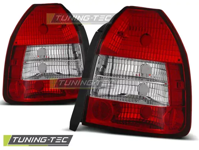 Zlevněný HONDA CIVIC 09.95-02.01 3D ČERVENÁ BÍLÁ